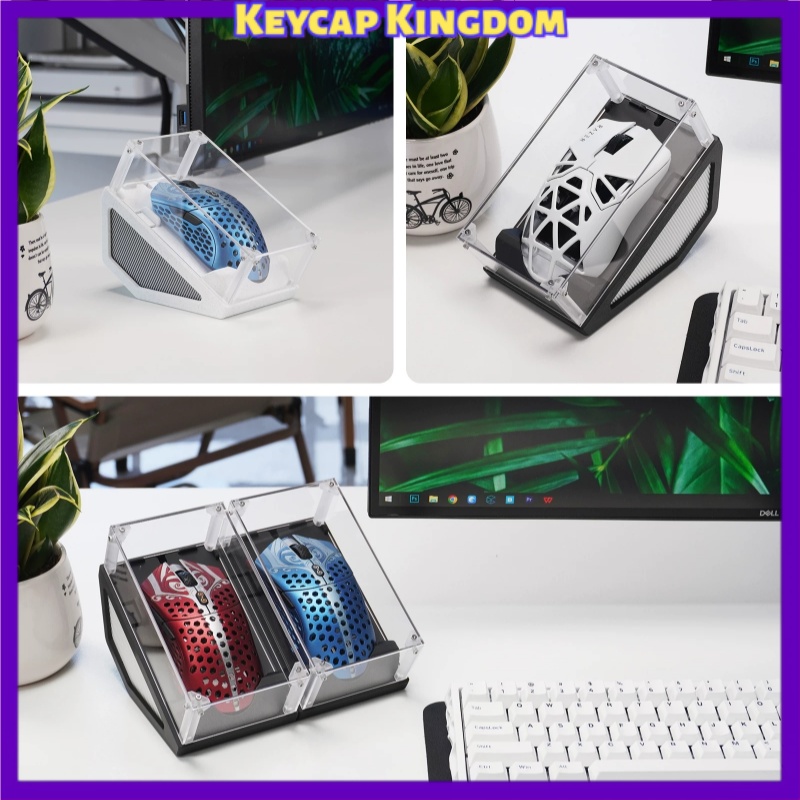Gaming Accessories For Pc Setup - NEU Transparente Acryl 3D-gedruckte Maus-Staubschutzhülle &