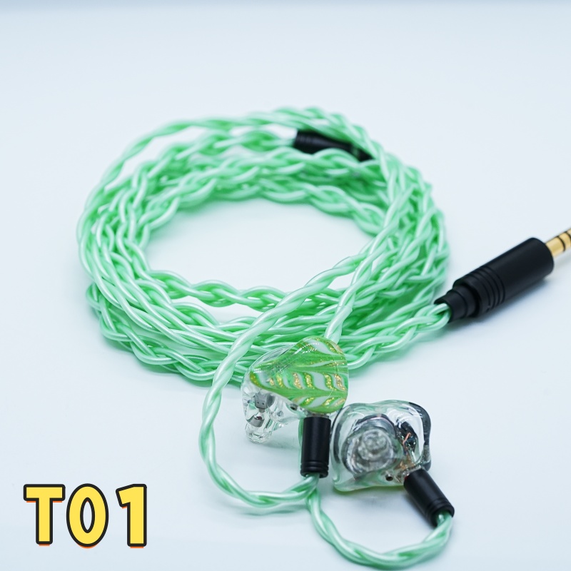 Gaming Accessories Sale - XINHS HIFI T01 Reines Kupfer-Upgrade-IEM-Kabel mit