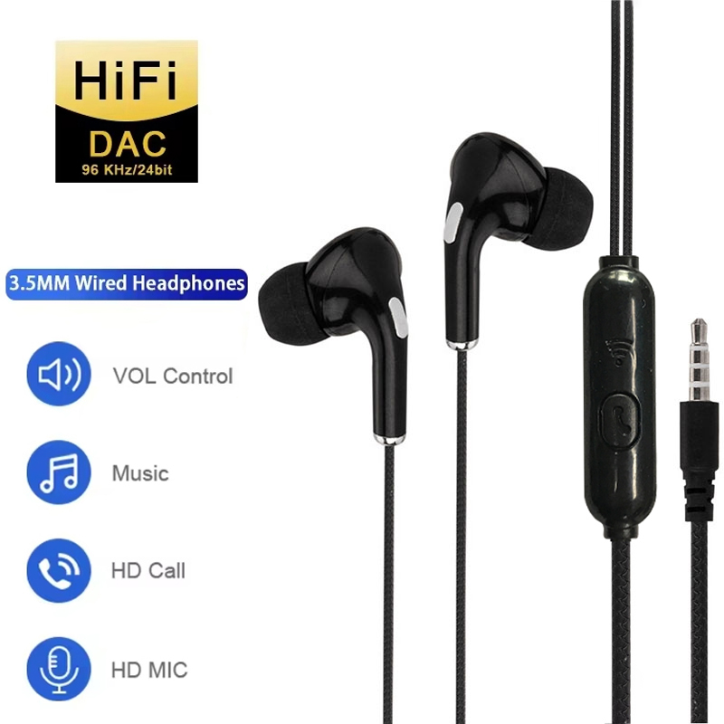 Gaming Accessories Iphone - HiFi-Stereo-Ohrhörer, komfortables In-Ear-Design für iPhone, Xiaomi,
