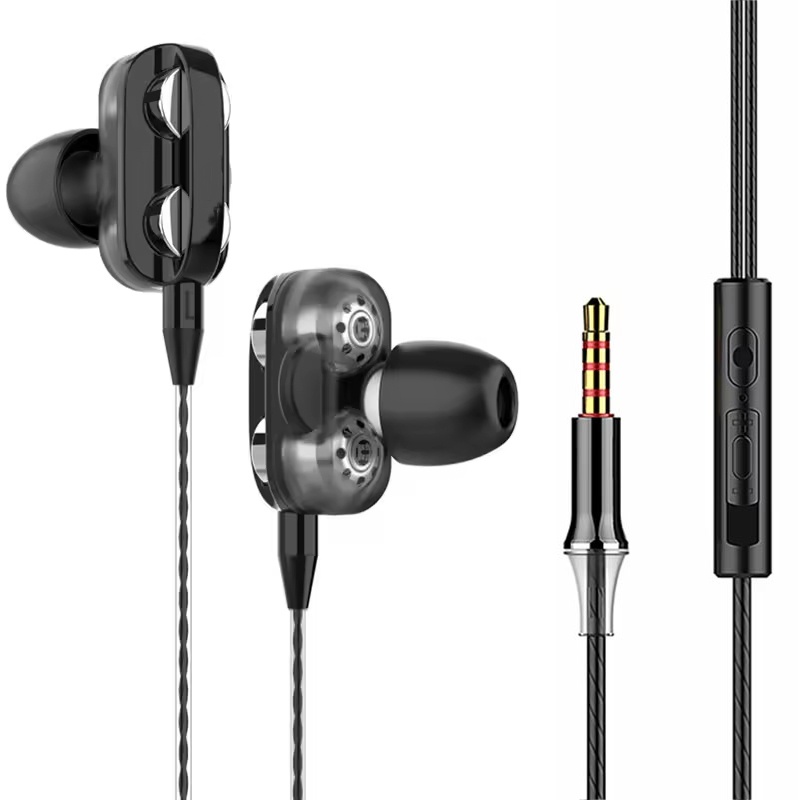 Gaming Accessories Iphone - 3,5-mm-Kopfhörer mit Kabel, HD-Mikrofon für iPhone,