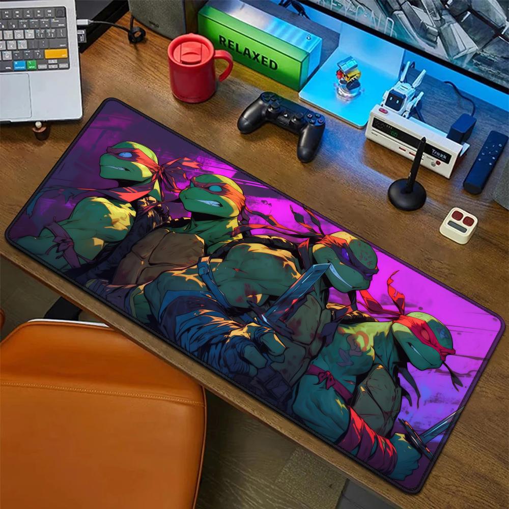 Gaming Mouse Pad Xl - Mutants Ninjas Turtles Mauspad Gummimatte Laptop