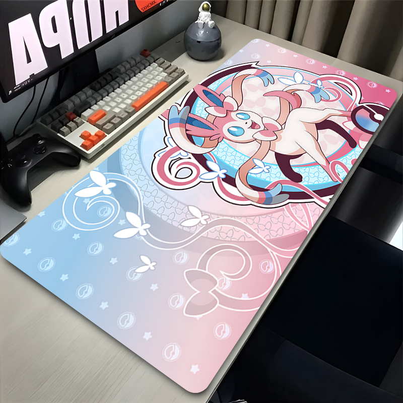 Gaming Mouse Pad Xl - Großes rosa süßes Mauspad XXL Gaming-Computerzubehör
