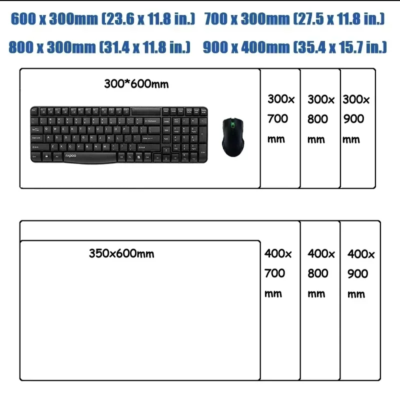 Mairuige XXL DIY Anime Mauspad – Gaming Mouse Pad Xl Bewertung und Preis