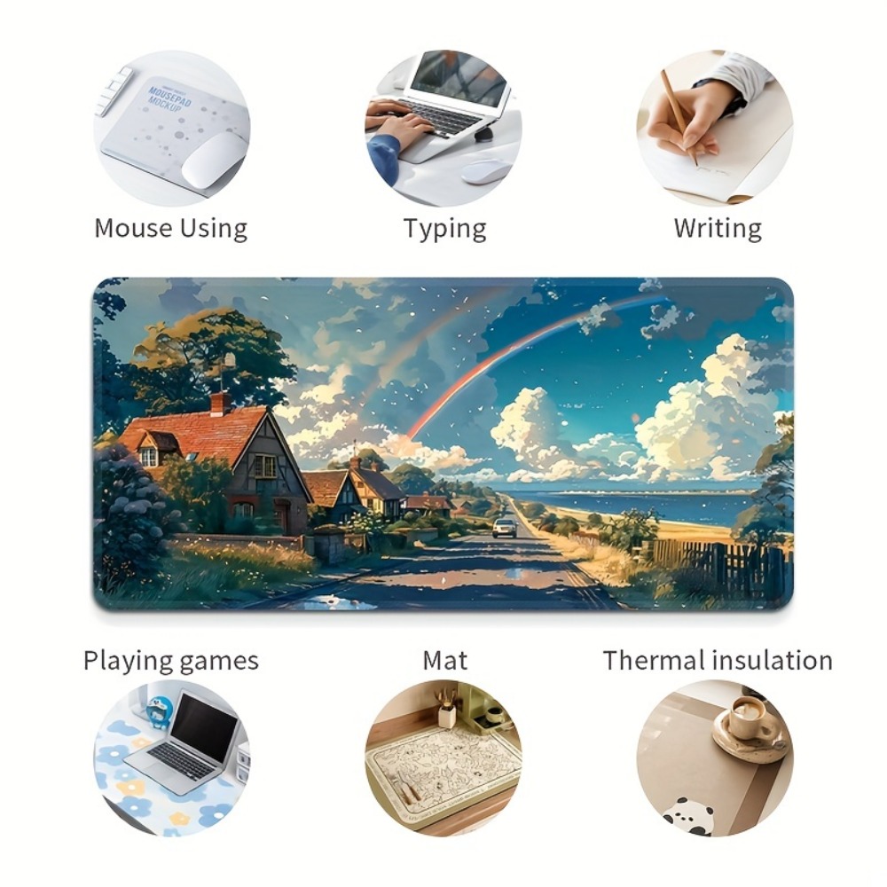 Große Desktop-Matten für Küste – Gaming Accessories For Pc Setup Bewertung und Preis