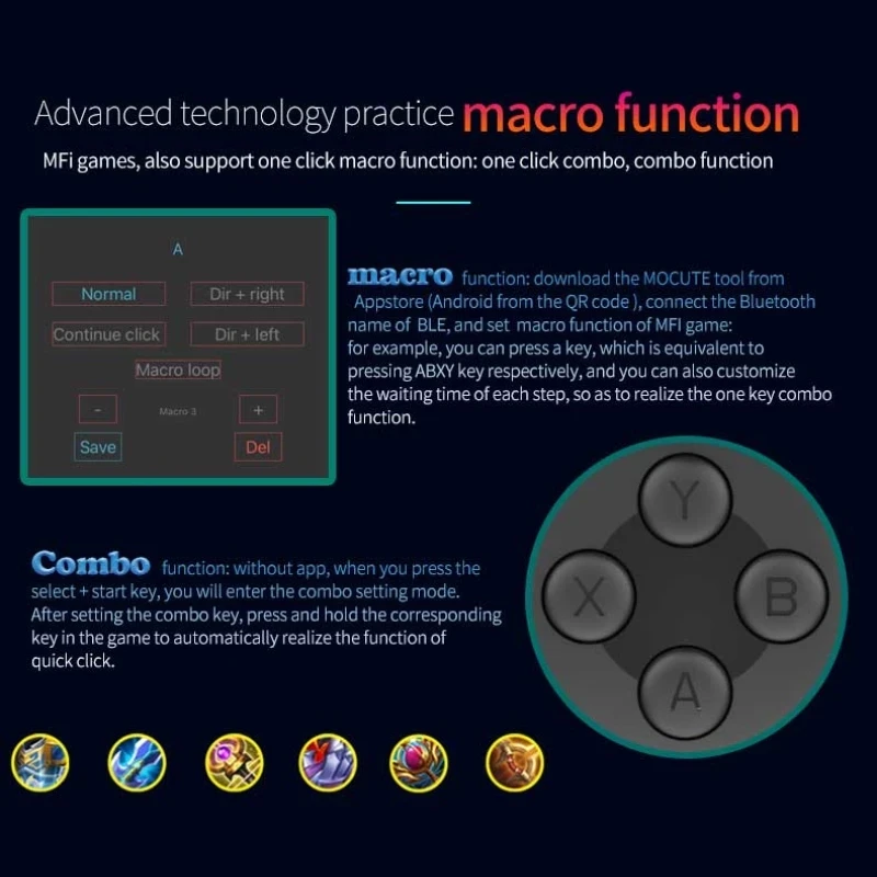 Handy Gamepad Joystick Für iPh – Gaming Accessories Iphone Bewertung und Preis