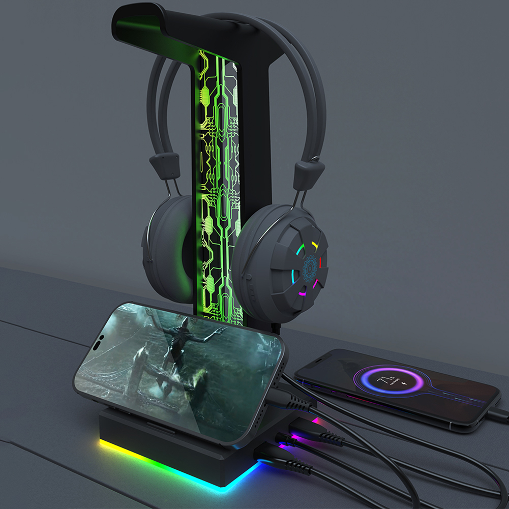 RGB Gaming Kopfhörer ständer D – Gaming Accessories Sale Bewertung und Preis
